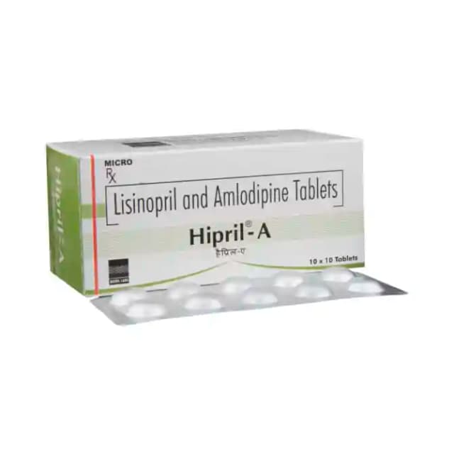 Hipril A (10 tablets in 1 strip)
