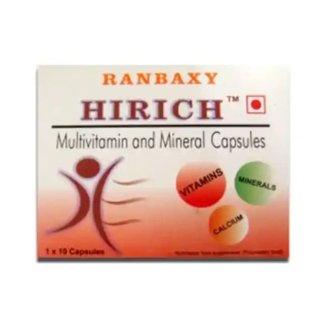 Hirich Soft Gelatin (1 Strip Of 10 soft gelatin capsules)
