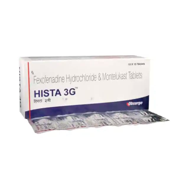 Hista 3G (10 tablets in 1 strip)