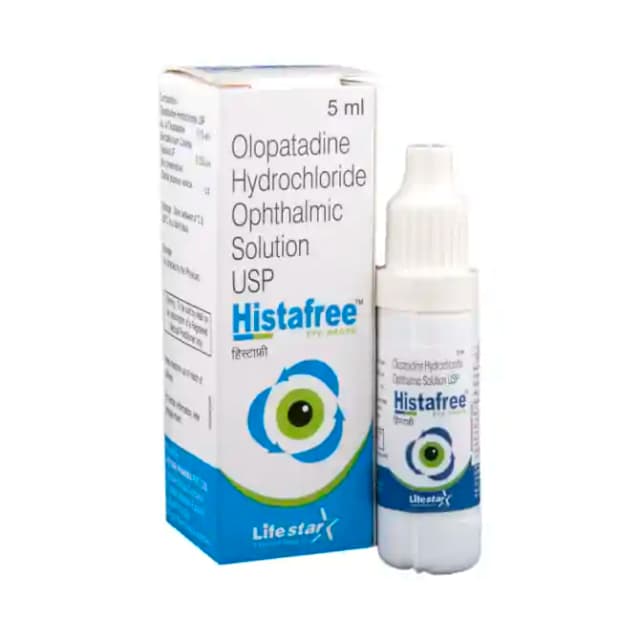 Histafree Eye Drops (5 ml in 1 bottle)