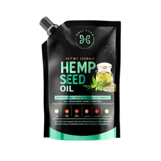 Holi Herb Hemp Seed Oil (1 Packet Of 250 ml Oil)