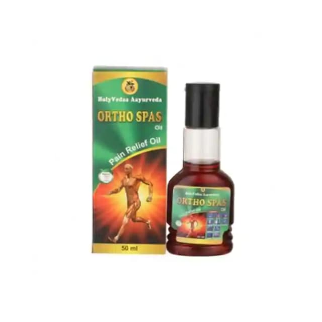Holy Vedaa Aayurveda Ortho Spas Oil (1 Bottle of 50 ml Oil)