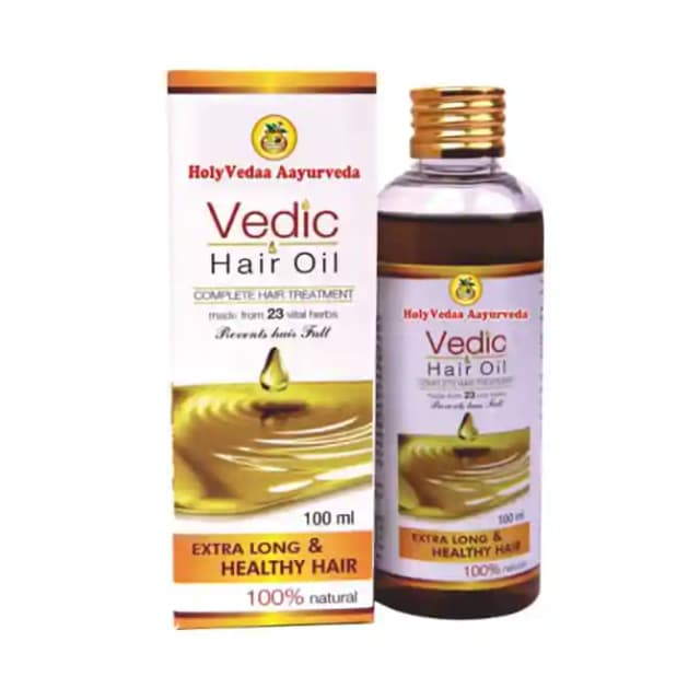 Holy Vedaa Aayurveda Vedic Hair Oil (1 Bottle of 100 ml Oil)