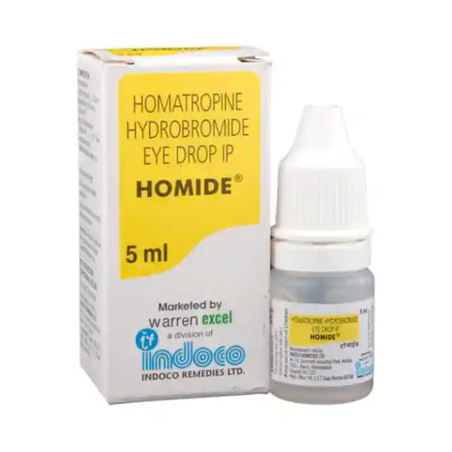 Homide Eye Drop (5 ml in 1 packet)