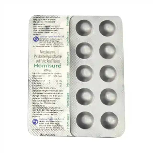 Homisure (1 Strip Of 10 tablets)