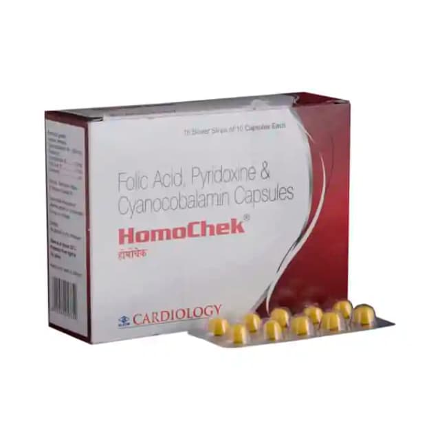 Homochek (10 Capsules in 1 strip)