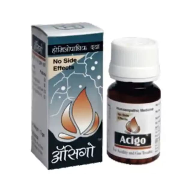 Homoeo Laboratories Acigo Pills (1 Bottle of 10 gm tablets)