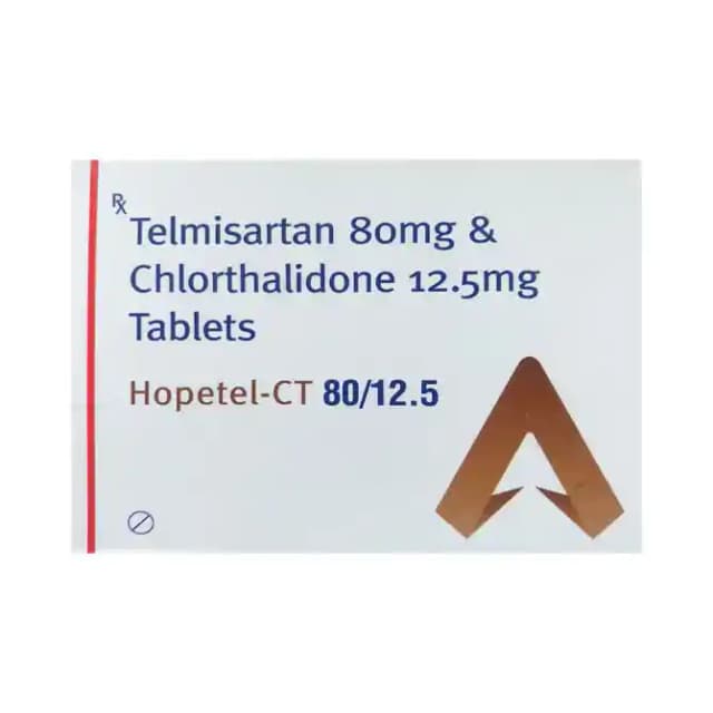 Hopetel CT 80/12.5 (10 tablets in 1 strip)