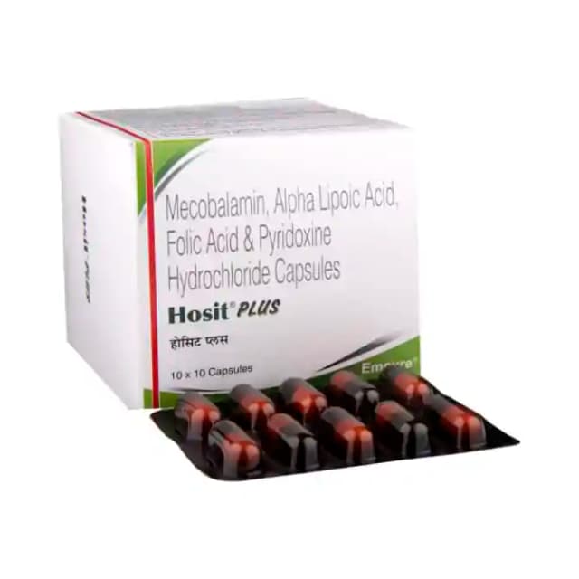 Hosit Plus (1 Strip Of 10 capsules)