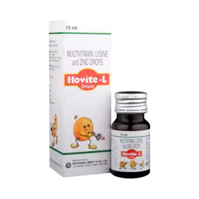 Hovite L Drops (1 Bottle of 15 ml Drop)