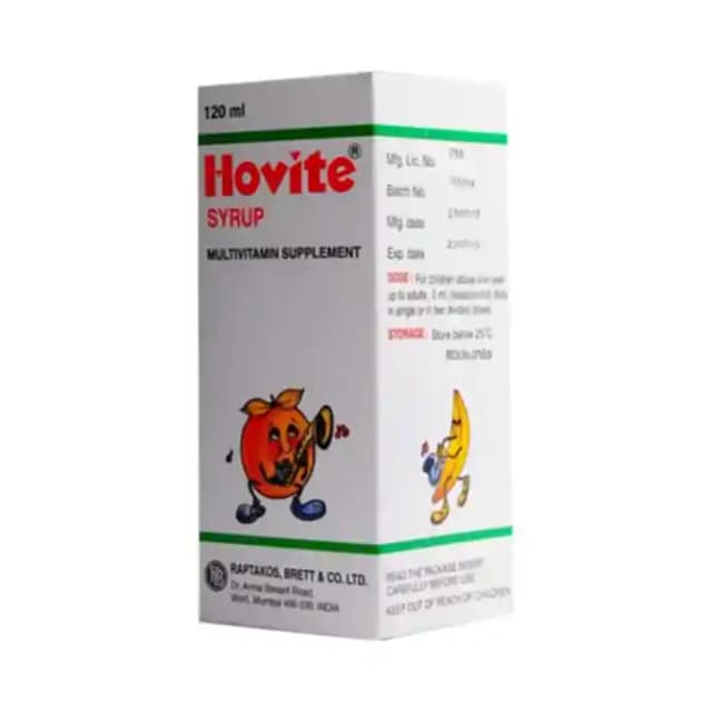 Hovite Syrup (1 Bottle of 120 ml Syrup)
