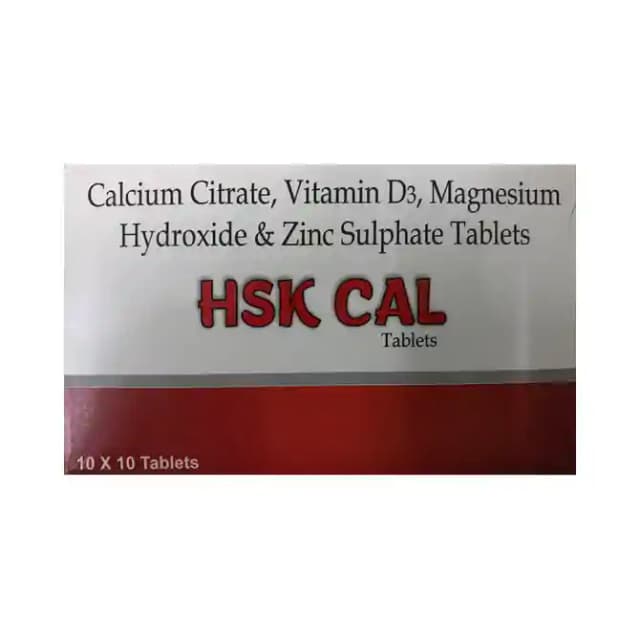 Hsk Cal (1 Strip Of 10 tablets)