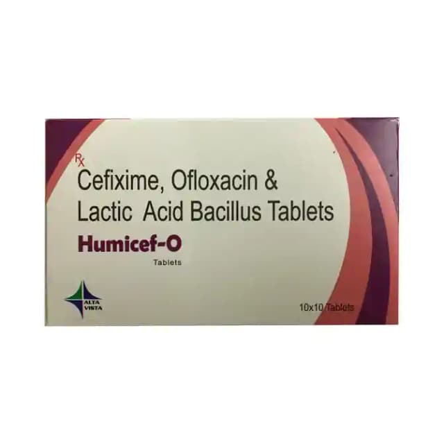 Humicef O (10 tablets in 1 strip)