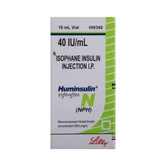 Huminsulin N 40IU/ml Injection (10 ml in 1 vial)
