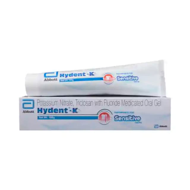 Hydent K Medicated Oral Gel (1 tube of 100 gm Toothpaste)