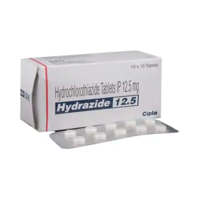 Hydrazide 12.5 (10 tablets in 1 strip)