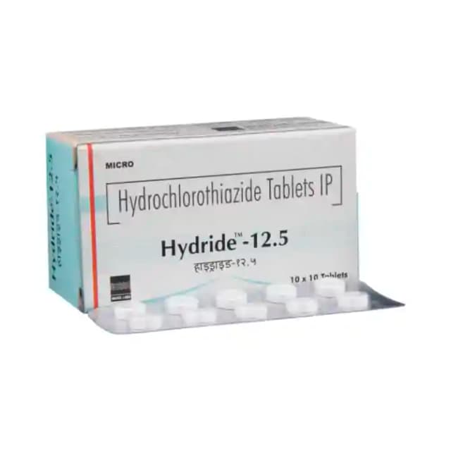 Hydride 12.5 (10 tablets in 1 strip)