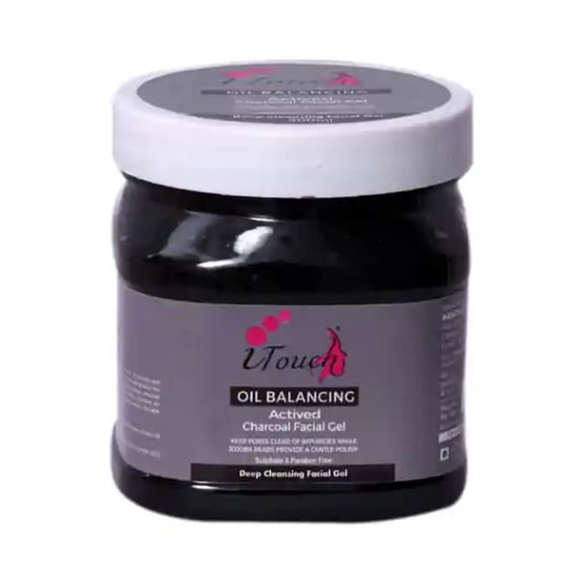 I Touch Facial Gel Activated Charcoal (1 Jar Of 500 ml Gel)