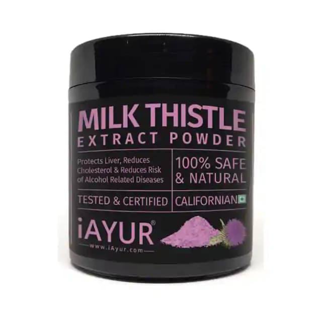iAYUR Milk Thistle Extract Powder (1 Jar Of 100 gm Powder)