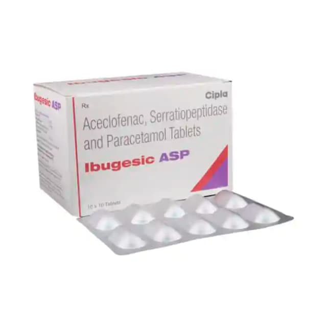 Ibugesic ASP (10 tablets in 1 strip)