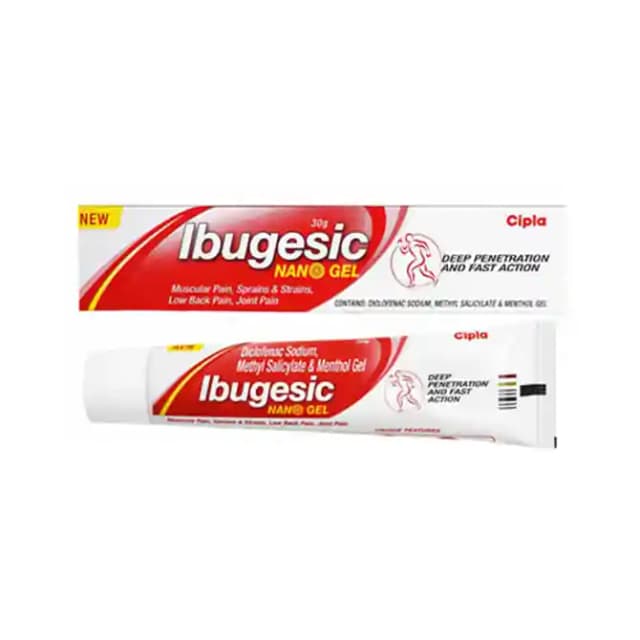 Ibugesic Nano Gel (1 Tube Of 30 gm Gel)