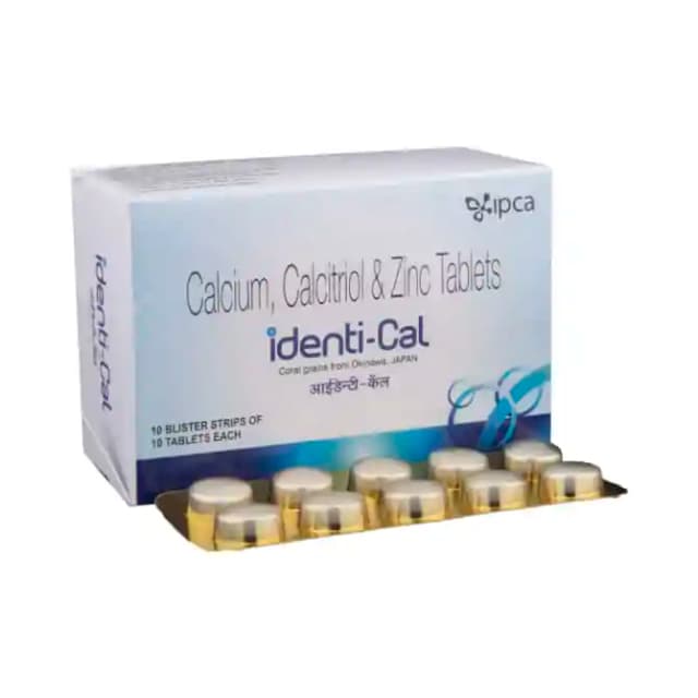 Identi Cal (1 Strip Of 10 tablets)