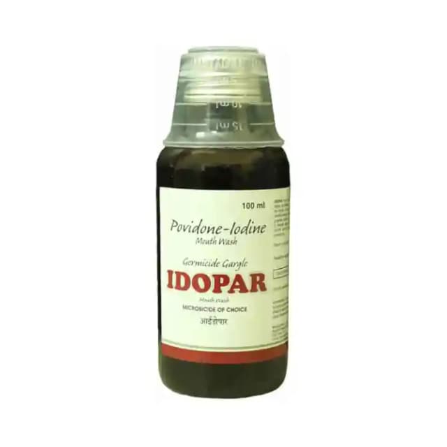 Idopar Gargle (100 ml in 1 bottle)