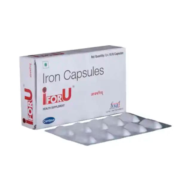 iForU Iron (1 Strip Of 10 capsules)