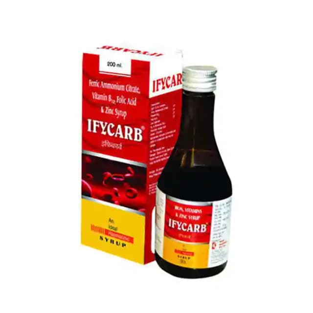 Ifycarb Syrup (1 Bottle of 200 ml Syrup)