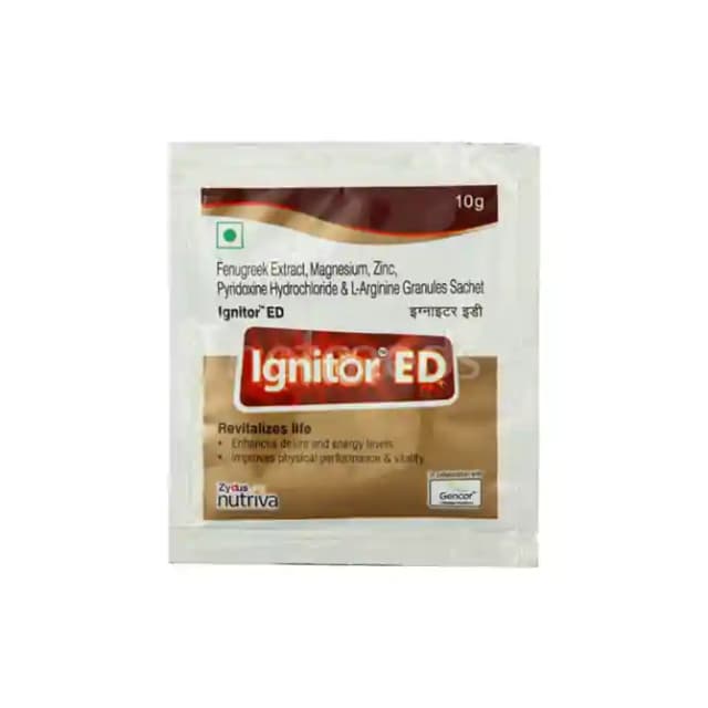 Ignitor ED Granules (1 Sachet Of 10 gm Granules)