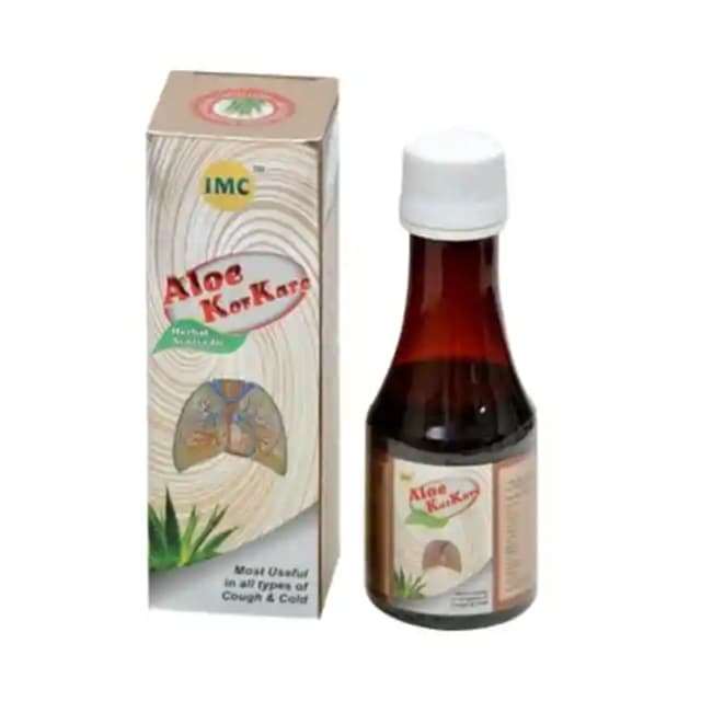 IMC Aloe Kofkare Syrup (1 Bottle of 100 ml Syrup)
