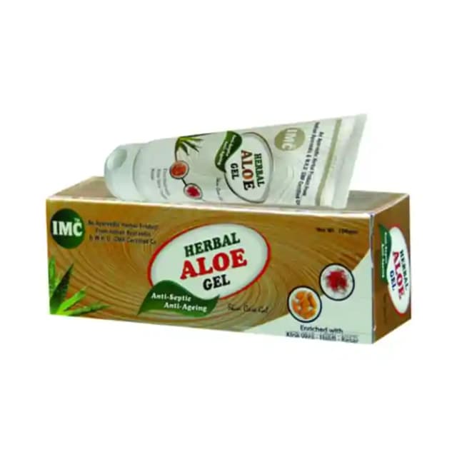 IMC Herbal Aloe Gel (1 Tube Of 100 gm Gel)