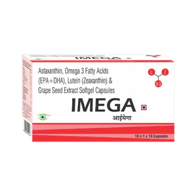 Imega (1 Strip Of 10 capsules)