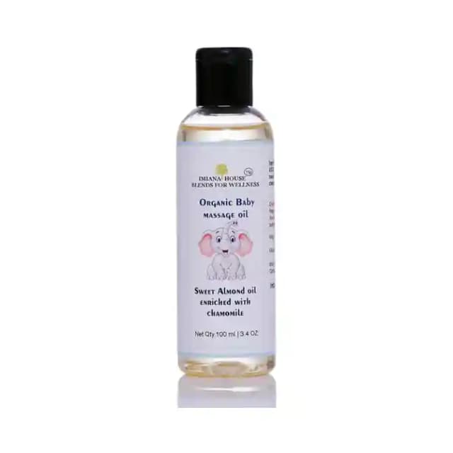 Imiana Organic Baby Massage Oil (1 Bottle of 100 ml Oil)