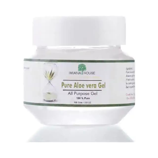 Imiana Pure Aloevera Gel (1 Jar Of 100 gm Gel)