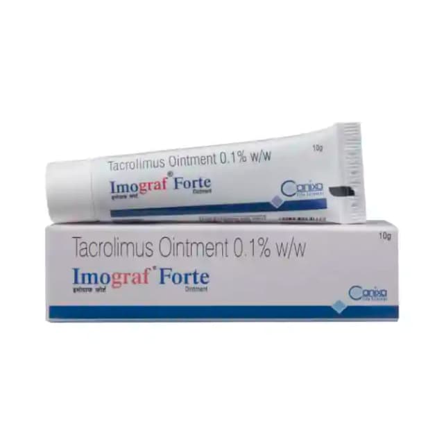 Imograf Forte Ointment (10 gm in 1 tube)