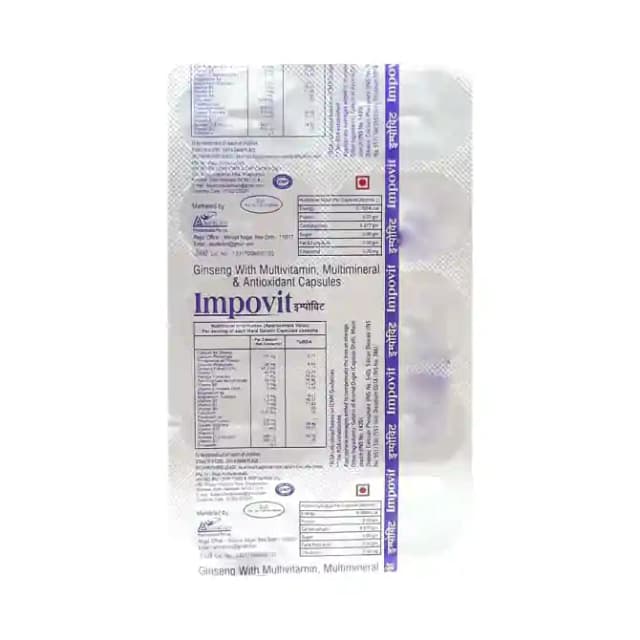 Impovit (1 Strip Of 10 capsules)