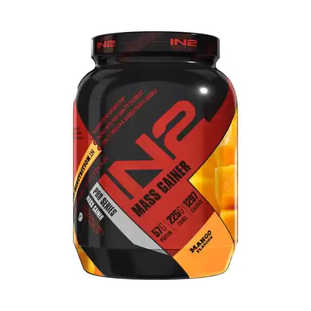 IN2 Mass Gainer Mango (1 Jar Of 2.7 kg Powder)