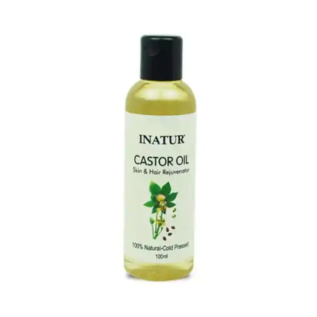 Inatur Castor Oil (1 Bottle of 100 ml Oil)