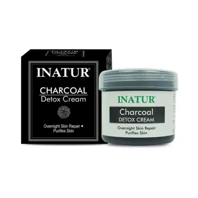 Inatur Detox Cream Charcoal (1 Jar Of 100 gm Cream)