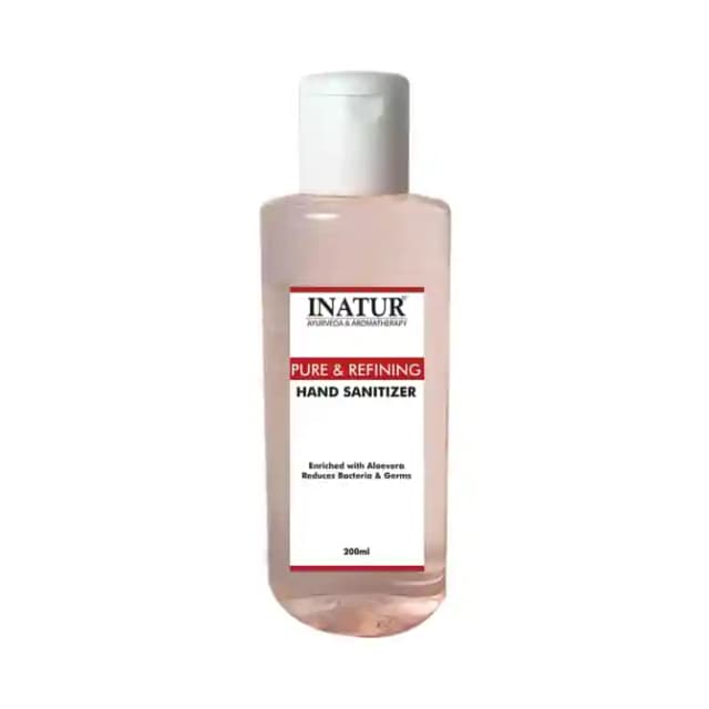 Inatur Hand Sanitizer Pure & Refining (1 Bottle of 200 ml Sanitizer)