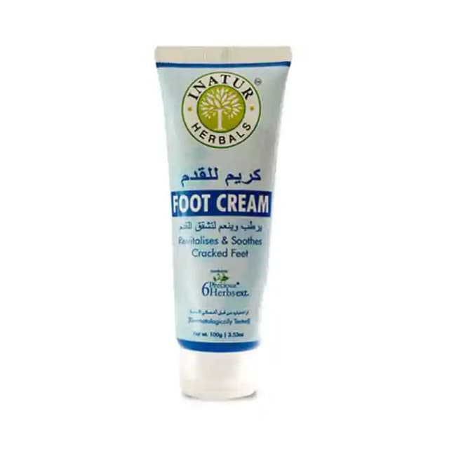 Inatur Herbals Foot Cream (1 Tube Of 100 gm Cream)