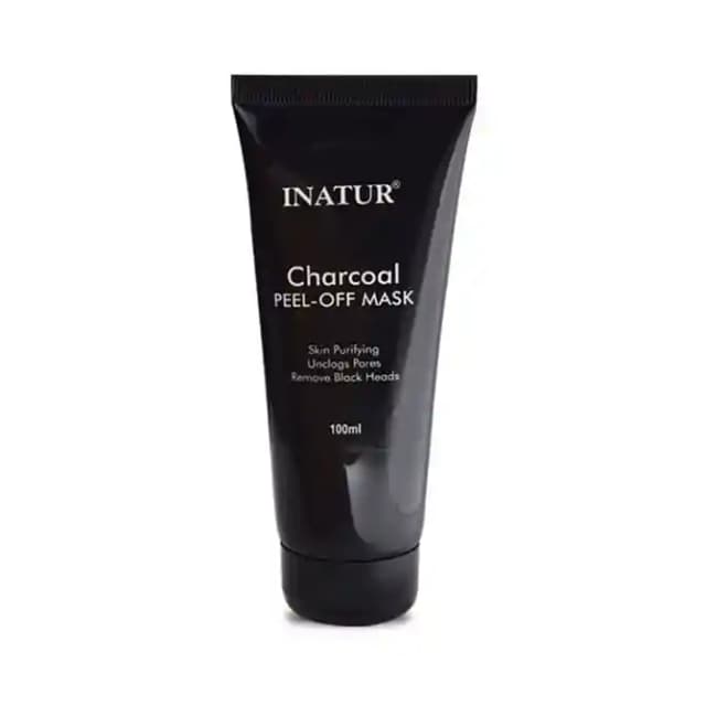 Inatur Herbals Peel Off Mask Charcoal (1 Tube Of 100 ml Face Mask)