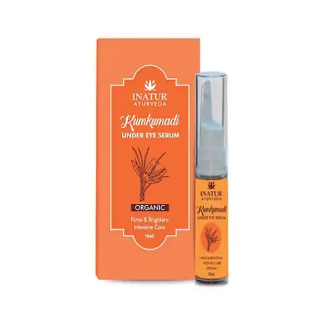 Inatur Kumkumadi Under Eye Serum (1 Bottle of 10 ml Serum)