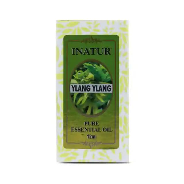 Inatur Ylang Ylang Pure Essential Oil (1 Bottle of 12 ml Oil)
