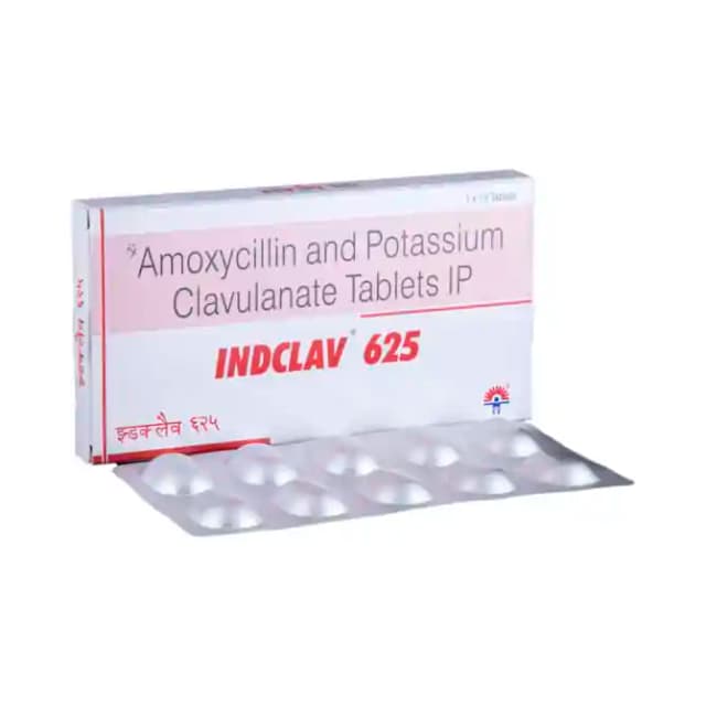 Indclav 625 (10 tablets in 1 strip)
