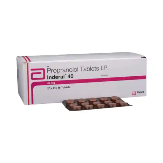 Inderal 40 (15 tablets in 1 strip)