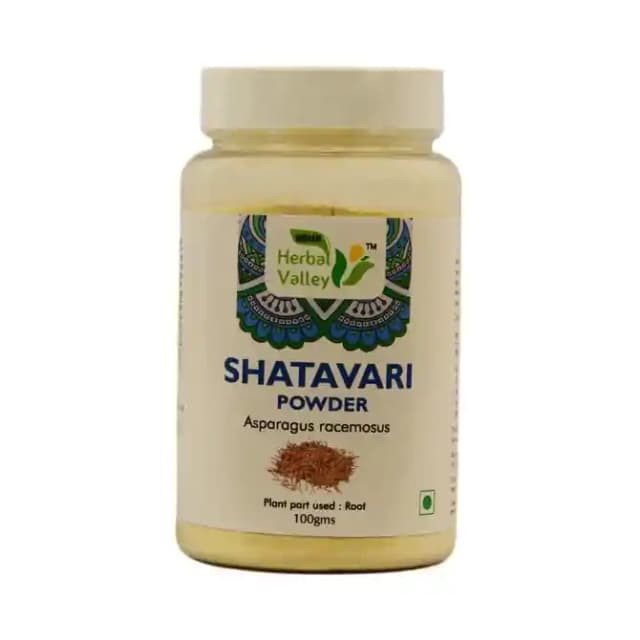 Indian Herbal Valley Shatavari Powder (1 Bottle of 100 gm Powder)