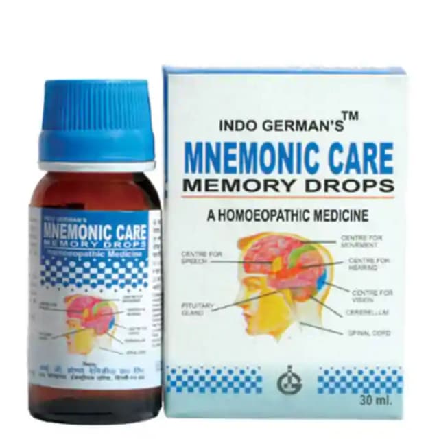 Indo Germans Mnemonic Care Drop (1 Bottle of 30 ml Drop)
