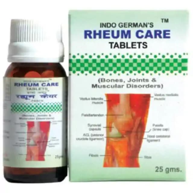 Indo Germans Rheum Care (1 Bottle of 25 gm tablets)